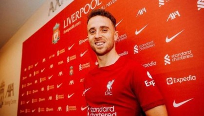 利物浦官方宣布续约若塔 新合同签至2027年